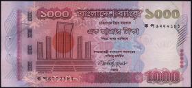 Bangladesch / Bangladesh P.51c 1000 Taka 2010 (1) 