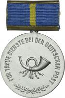 B.0181a Treue Dienst Medaille Post Silber 