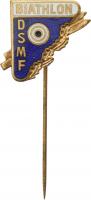 B.1897 Ehrennadel DSMF Biathlon - Bronze 