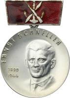B.3004b Ernst-Schneller-Medaille Silber (900) 
