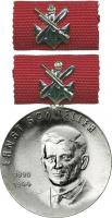 B.3004g Ernst-Schneller-Medaille Silber 