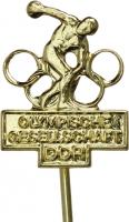B.3401b Olympische Gesellschaft Ehrennadel Gold 