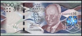 Barbados P.78 100 Dollars 2013 (1) 