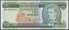 Barbados P.31 5 Dollars (1973) (1) 