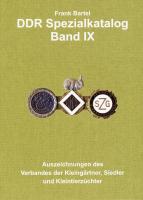 Bartel: DDR Spezialkatalog Band  9 