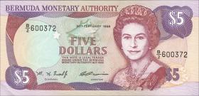 Bermuda P.41c  5 Dollars 1996 (1/1-) 