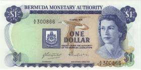 Bermuda P.28b 1 Dollar 1978 A-4 (1) 