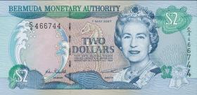 Bermuda P.50b 2 Dollars 2007 (1) 