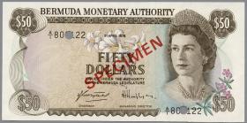 Bermuda P.32s 50 Dollars 1978 (1) SPECIMEN 