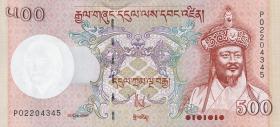 Bhutan P.33a 500 Ngultrum (2006) (1) 