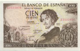 Spanien / Spain P.150 100 Pesetas 1965 (1970) (1) 