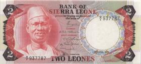 Sierra Leone P.06a 2 Leones 1974 (1) 