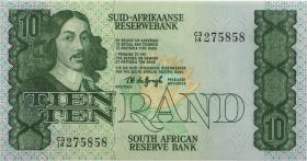 Südafrika / South Africa P.120a 10 Rand (1982-85) (1) 