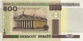 Weißrussland / Belarus P.27b 500 Rubel 2000 (1) 