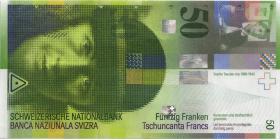 Schweiz / Switzerland P.71e 50 Franken 2012 (1/1-) 