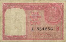 Indien / India P.R1 1 Rupie o.D. Persischer Gold (4) 
