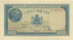 Rumänien / Romania P.056 5.000 Lei 20.3.1945 (1) 