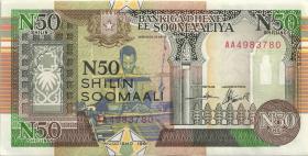 Somalia P.R02 50 N Shillings 1991 (1) 