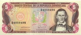 Dom. Republik/Dominican Republic P.147 5 Pesos Oro 1995 Specimen (2) 