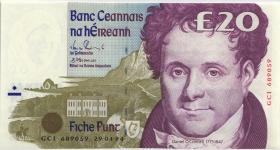 Irland / Ireland P.77a 20 Pounds 1994 (1) 