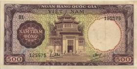 Südvietnam / Viet Nam South P.22 500 Dong (1964) (3) 