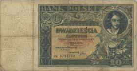 Polen / Poland P.073 20 Zlotych 1931 (4) 