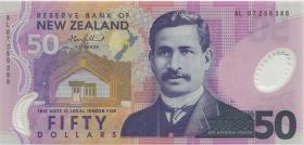 Neuseeland / New Zealand P.188b 50 Dollars (2007) Polymer (1) AL 