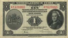 Ndl. Indien / Netherlands Indies P.111 1 Gulden 1943 (3+) 