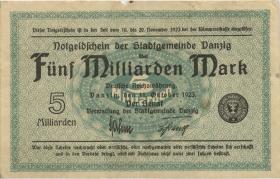 R.809a: Danzig 5 Milliarden Mark 1923 (3) 