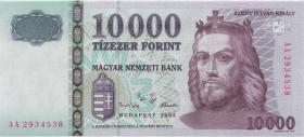 Ungarn / Hungary P.192d 10.000 Forint 2005 (1) 
