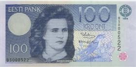 Estland / Estonia P.79a 100 Kronen 1994 (1) 