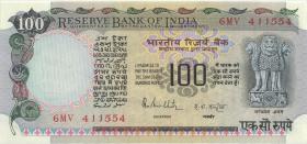 Indien / India P.085A 100 Rupien (1985-90) (1) 