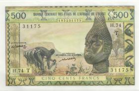West-Afr.Staaten/West African States P.802Tm 500 Francs o.J. (1) 