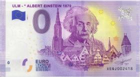 0 Euro Souvenir Schein Ulm Albert Einstein (1) (1) 