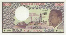 Gabun / Gabon P.03d 1000 Francs 1983 (1) 