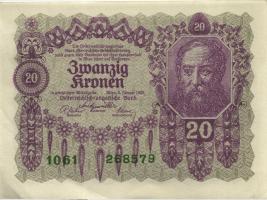 Österreich / Austria P.076 20 Kronen 1922 (2) 
