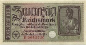 R.554a: 20 Reichsmark (1939) Reichskreditkasse (1) 