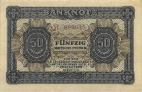 R.339b: 50 Pfennig 1948  Serie ET 6-stellig (2+) 