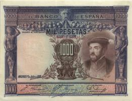 Spanien / Spain P.070c 1000 Pesetas 1925 (2) 