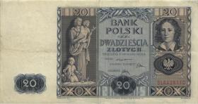Polen / Poland P.077 20 Zlotych 1936 (3) 