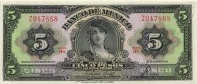 Mexiko / Mexico P.060d 5 Pesos 1959 (1) 