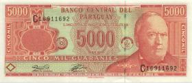 Paraguay P.220b 5000 Guaranies 2003 (1) 