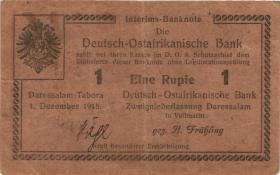 R.923a: Deutsch-Ostafrika 1 Rupie 1915 H (3) 