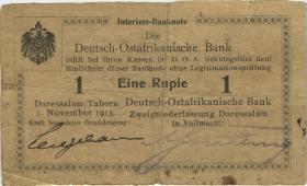 R.916e: Deutsch-Ostafrika 1 Rupie 1915 C (4) 