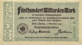 PS1249 Reichsbahn Halle 500 Milliarden Mark 1923 (1) 