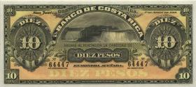 Costa Rica P.S164s1 10 Pesos 1899 Banco de Costa Rica (1) 