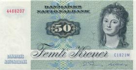 Dänemark / Denmark P.50e 50 Kronen 1982 (1) 