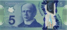 Canada P.106a 5 Dollars 2013 (1) Polymer 