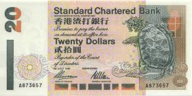 Hongkong P.285b 20 Dollars 1.7.1997 (1) 