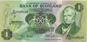 Schottland / Scotland P.111f 1 Pound 18.11.1986 (1) 